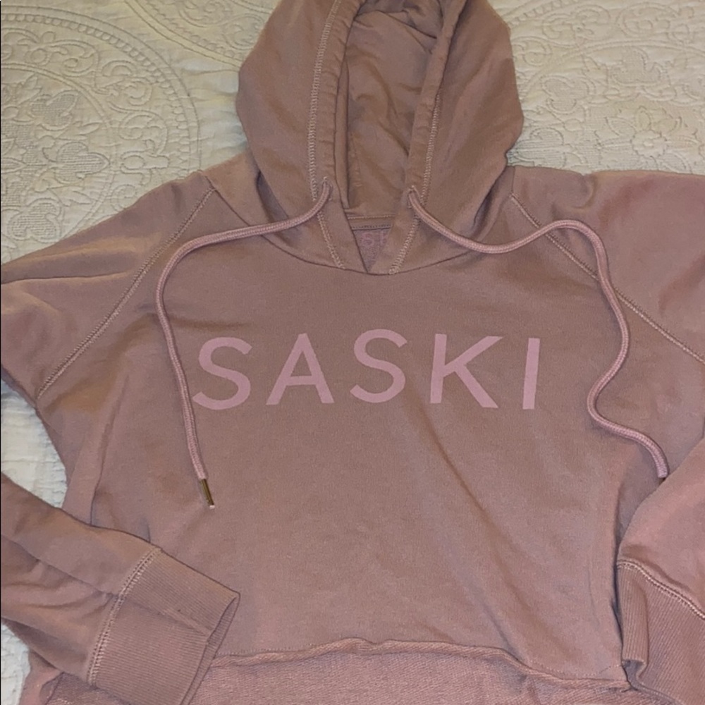 SASKI Co. Dusty Pink hoodie 🌸